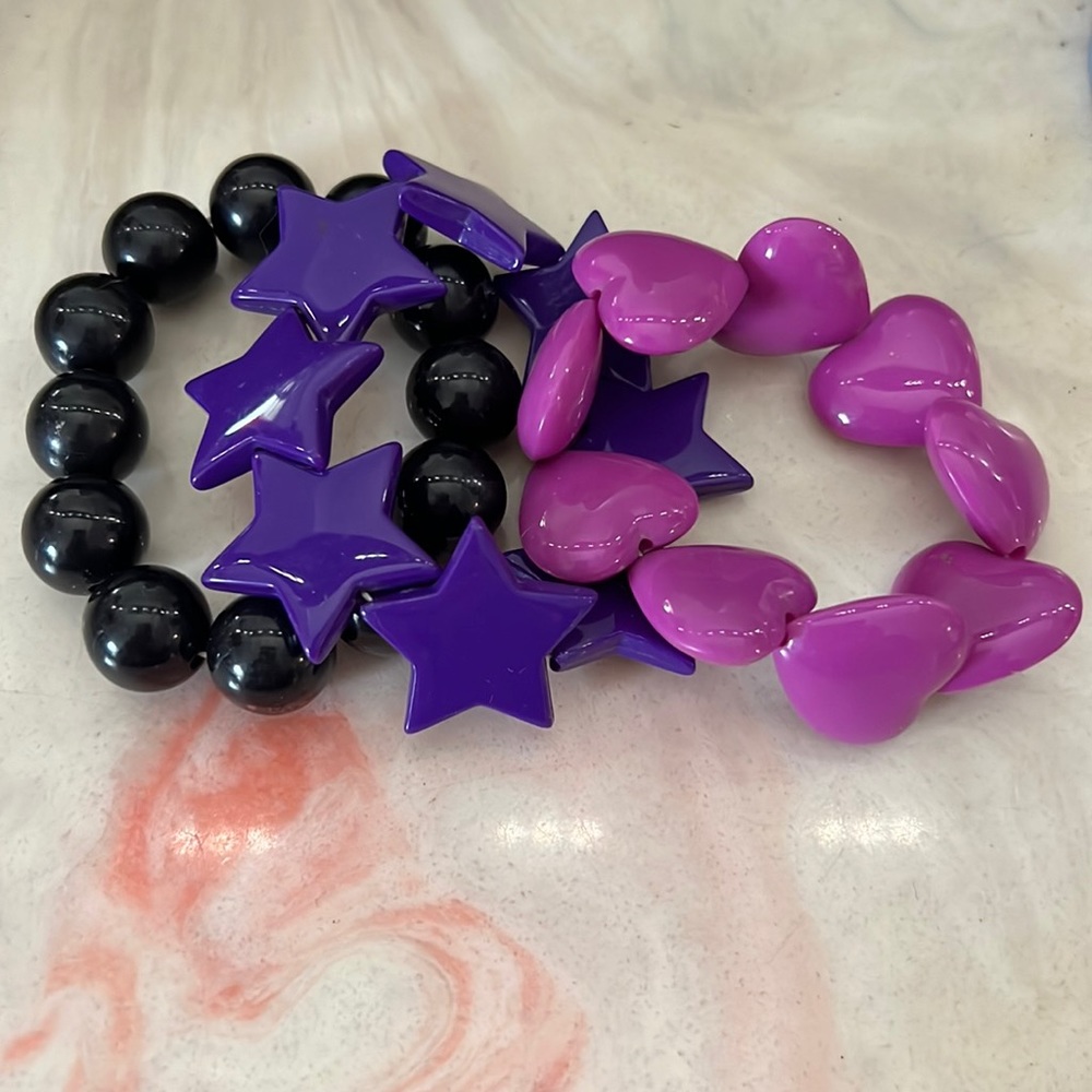 Stretchy bracelet lot